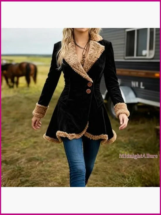 Sherpa Lined Faux Suede Jacket Slim Fit Winter Coat Fleece Lined - Picture 2 of 7